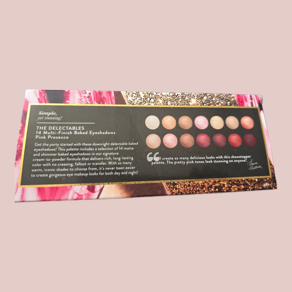 Laura Geller Pink Prosecco Eyeshadow Palette-Discounted-NEW - Picture 3 of 8